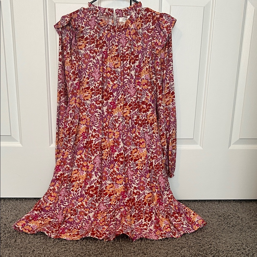 Floral Long Sleeve Dress